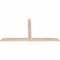 Ekena Millwork Portland Smooth Timber Gable Bracket, Douglas Fir, 60"W x 32"H x 1 1/2"D x 3 1/2"F, 13/12 Pitch GBW060X32X0204POR00SDF - alternate 2